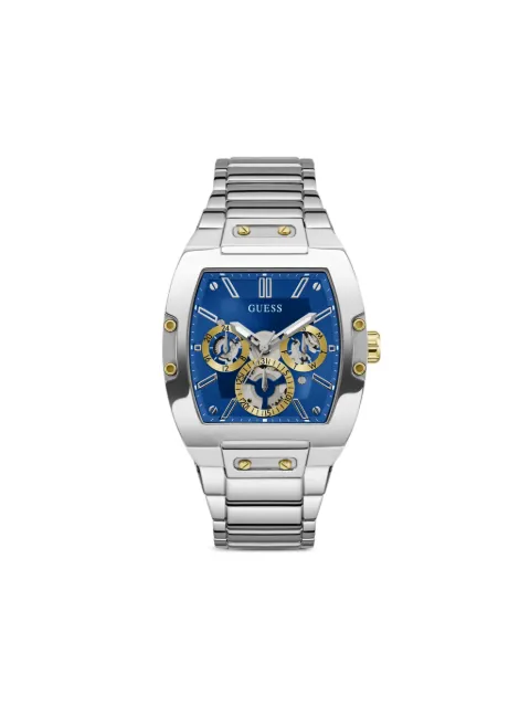 GUESS USA stainless steel chronograph 43mm Blue GW0456G5
