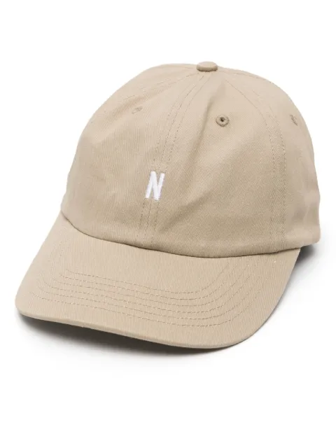 Norse Projects logo-embroidered baseball cap Neutrals N800001