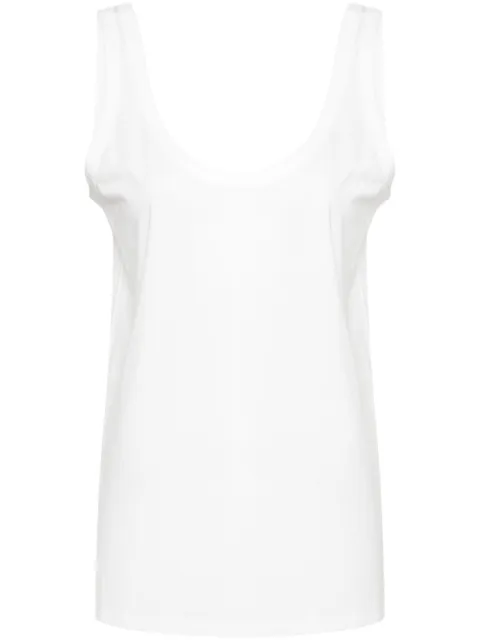 The Row Aka cotton tank top White 7758K569