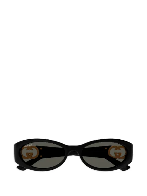 Gucci Eyewear oval-frame sunglasses Black GG1660S
