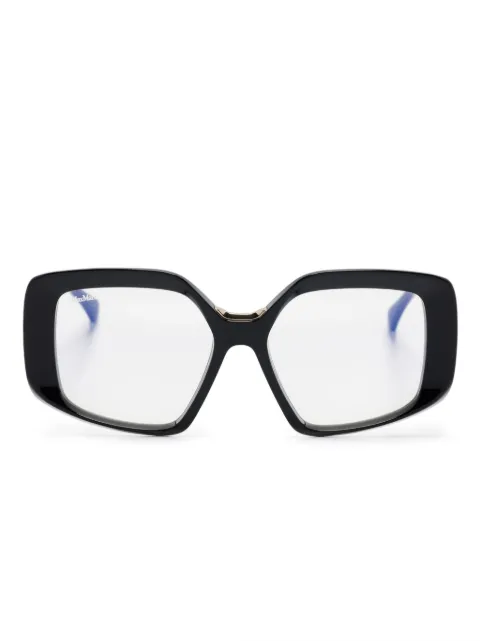 Max Mara Eyewear oversize-frame glasses Black MM5131B