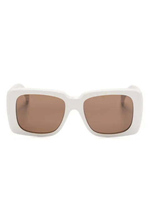 Max Mara Eyewear square-frame sunglasses White MM0091