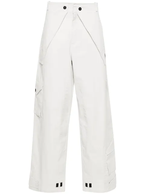 A-COLD-WALL* Overlay twill cargo trousers Grey ACWMB276
