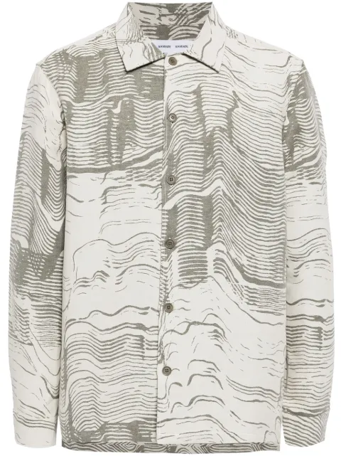 SAMSOE SAMSOE Sacastor X overshirt jacket Neutrals M24100096