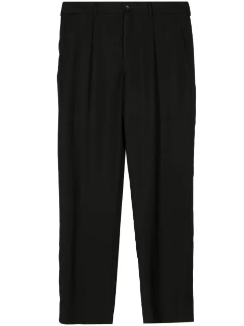 Comme des Garçons Homme Plus pleated tailored trousers Black PMP008051