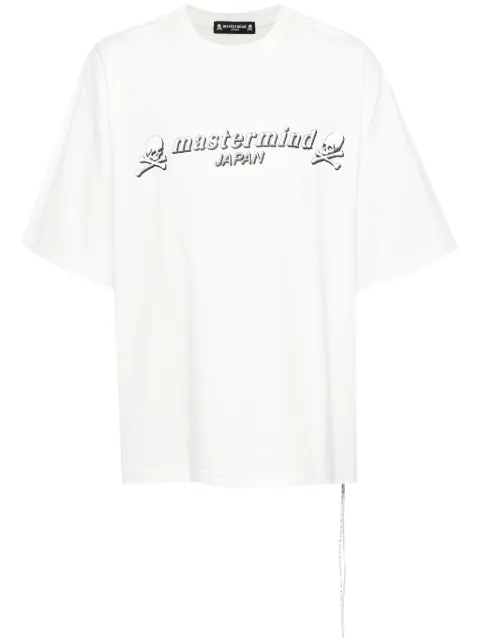Mastermind Japan logo-print T-shirt White MJ24E12TS129WHT