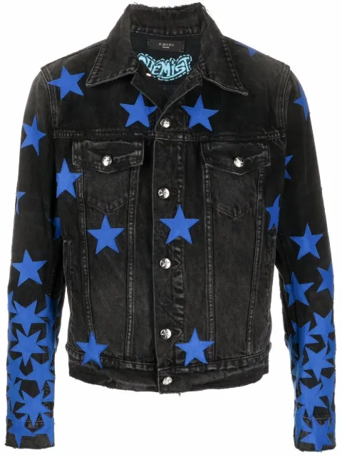 AMIRI Chemist Star denim jacket Black MDT003023