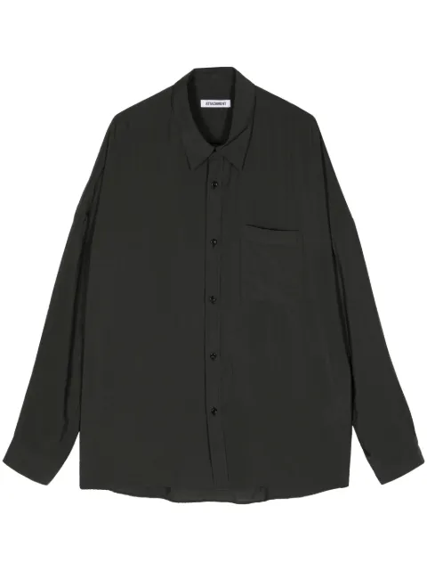 Attachment chest-pocket long-sleeve shirt Neutrals AS41012930