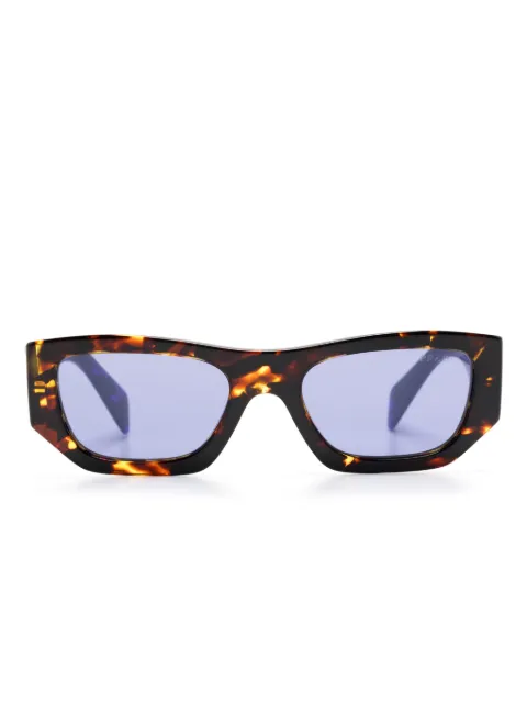 Prada Eyewear tortoiseshell rectangle-frame sunglasses Brown PRA01S14O50B53