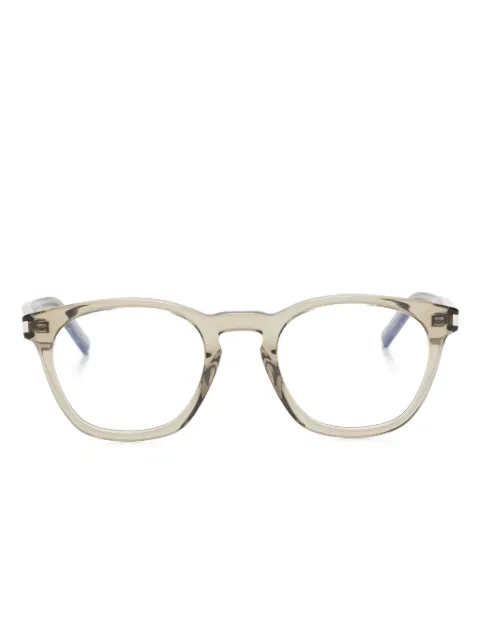 Saint Laurent Eyewear SL 28 square-frame glasses Brown SL28OPT