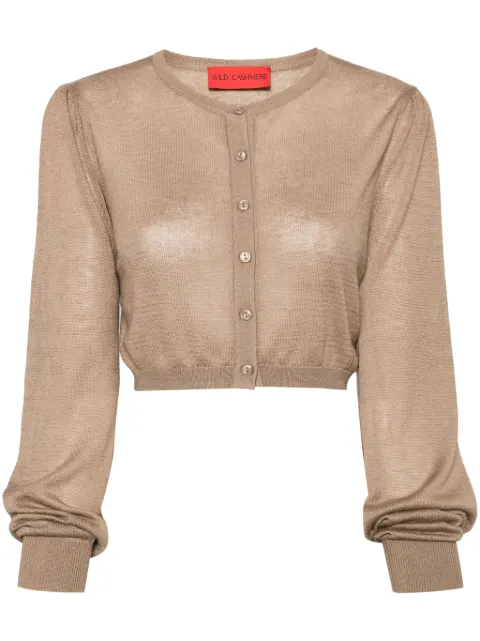 Wild Cashmere Taylor cardigan Neutrals 241STAYLOR190