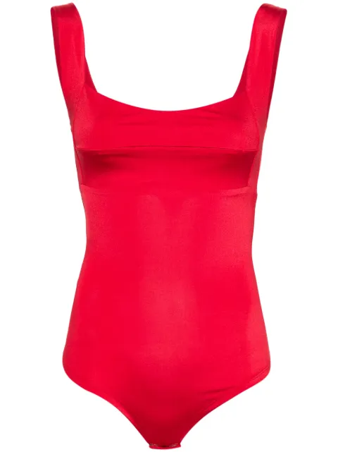 Atu Body Couture square-neck bodysuit Red AT24073