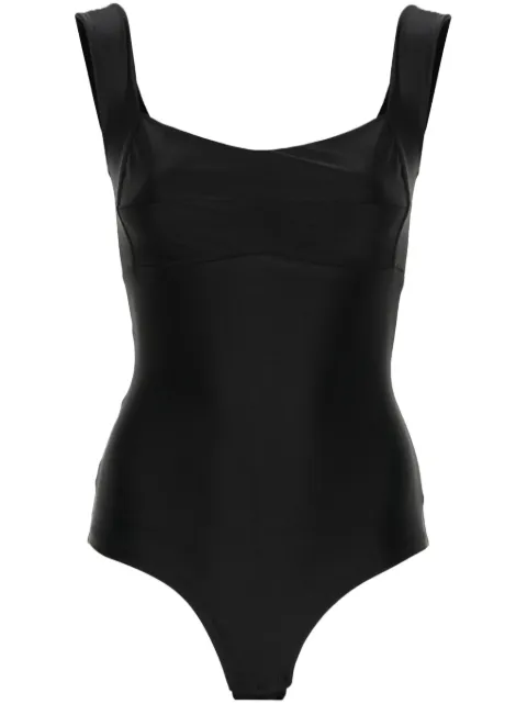 Atu Body Couture square-neck bodysuit Black AT24073