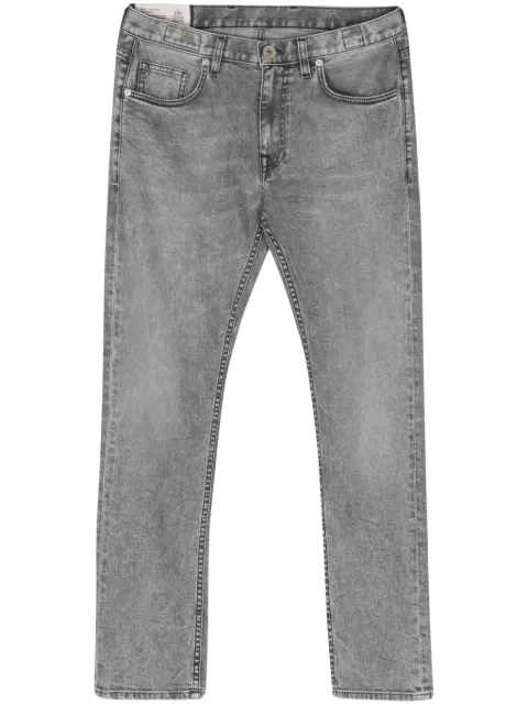 Eleventy mid-rise tapered jeans Grey I75PANI18TET0I01813