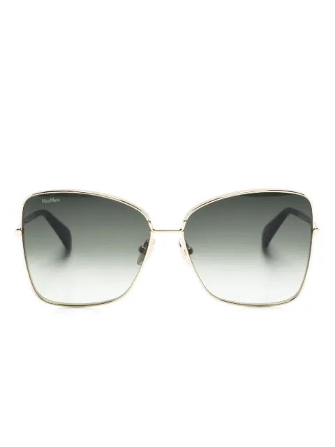 Max Mara Eyewear MM0097 Menton1 geometric-frame sunglasses Gold MM0097