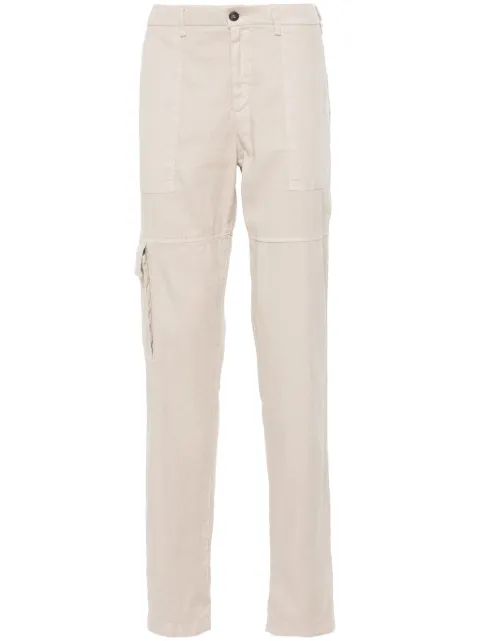 Eleventy tapered-leg cargo trousers Neutrals I75PANA15TET0I00503