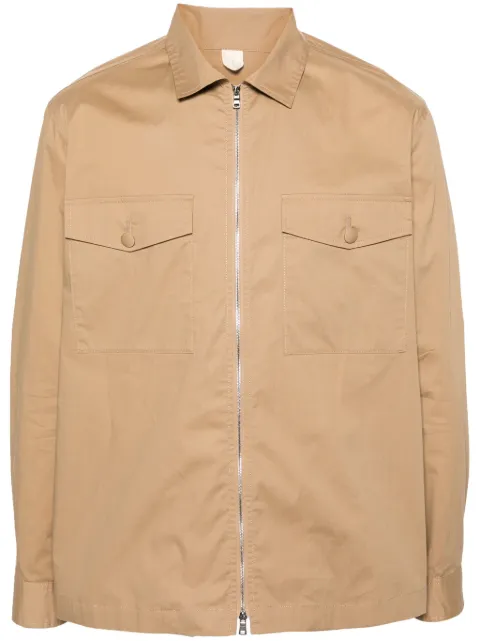 Altea Sven zip-up shirt jacket Neutrals 2457307