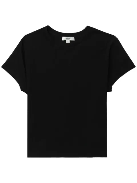 AGOLDE Adine cotton T-shirt Black A71801507