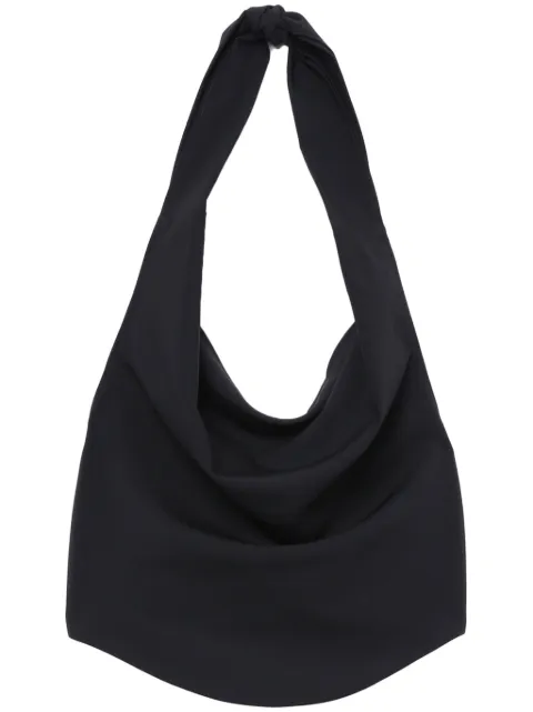 Rokh halterneck draped top Black R24SF010