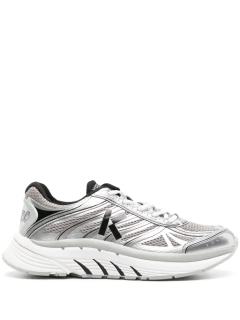 Kenzo Pace metallic mesh sneakers Grey FE55SN070F64
