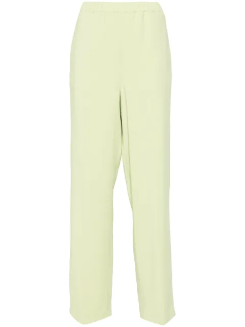 Fabiana Filippi elasticated-waistband trousers Green PAD274F255H3070000