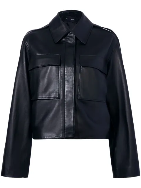 Proenza Schouler Dylan leather jacket Black R2432007LR248