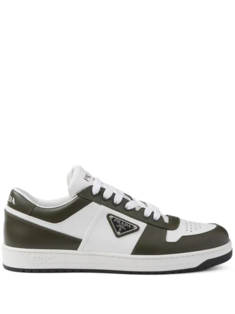 Prada Downtown colour-block leather sneakers White 2EE364FD0033LOI