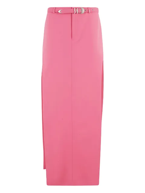 Ssheena belted split pencil skirt Pink 24SSGOLATS24004A85094
