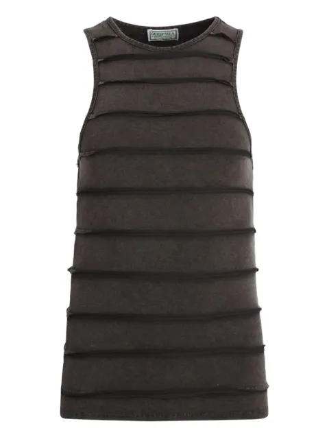 GUESS USA striped tank top Black W4GI03KC4R0