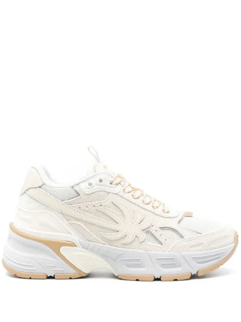 Palm Angels PA 4 panelled sneakers Neutrals PWIA062S24LEA001