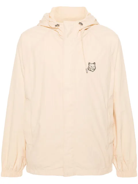 Maison Kitsuné Chillax Fox hooded windbreaker Neutrals MM02228WQ0072