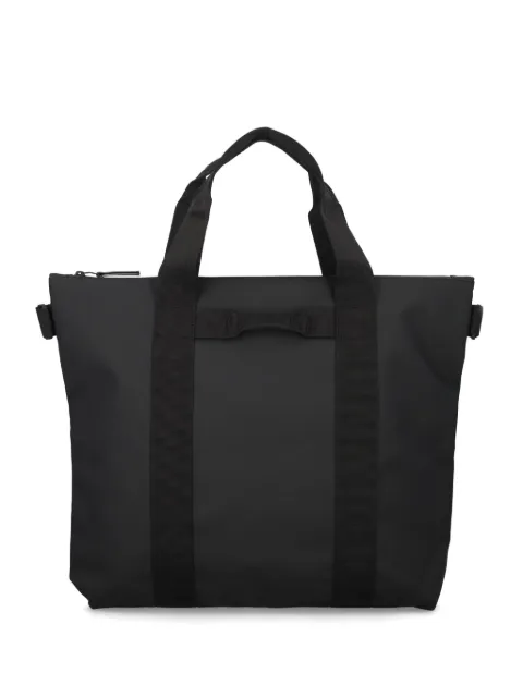 Rains zipped tote bag Black 14150R01