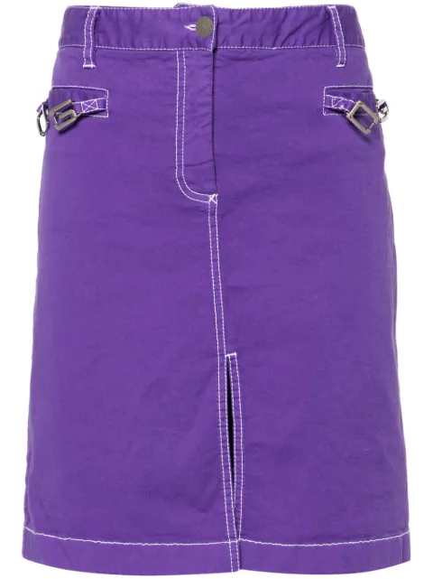 Dolce & Gabbana Pre-Owned 2000s low-rise skirt Purple DOG250BNN