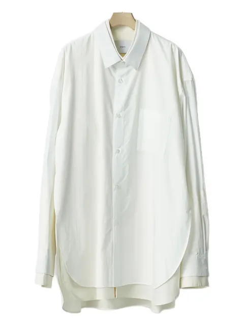STEIN chest-pocket buttoned shirt White ST867