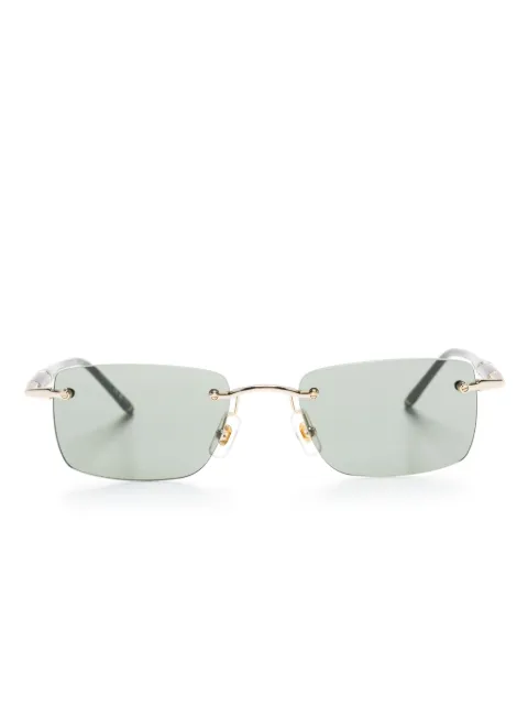 Montblanc geometric-frame sunglasses Grey MB0344S