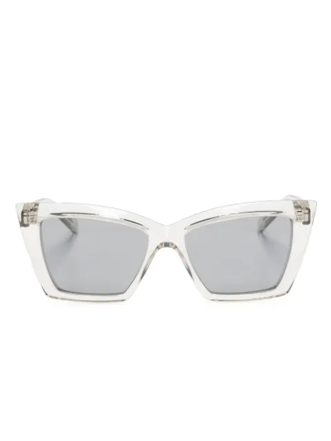 Saint Laurent Eyewear butterfly-frame sunglasses Neutrals SL657