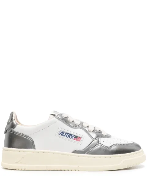 Autry Medalist leather sneakers Grey AULWWB44