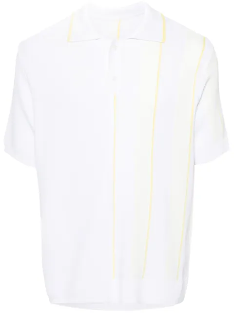 Jacquemus Le polo Juego polo shirt White 245KN4172361100