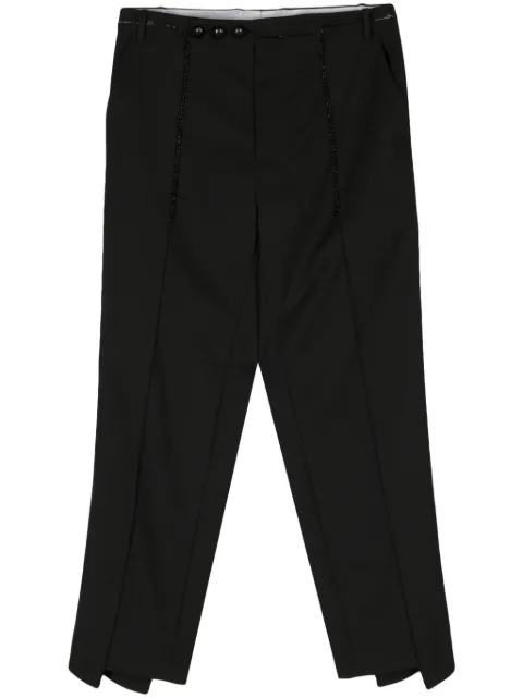 Namacheko Hassel straight-leg trousers Black NS24502N2038