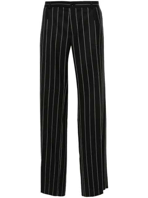 Dolce & Gabbana pinstripe wool trousers Black GYZMHTFR204