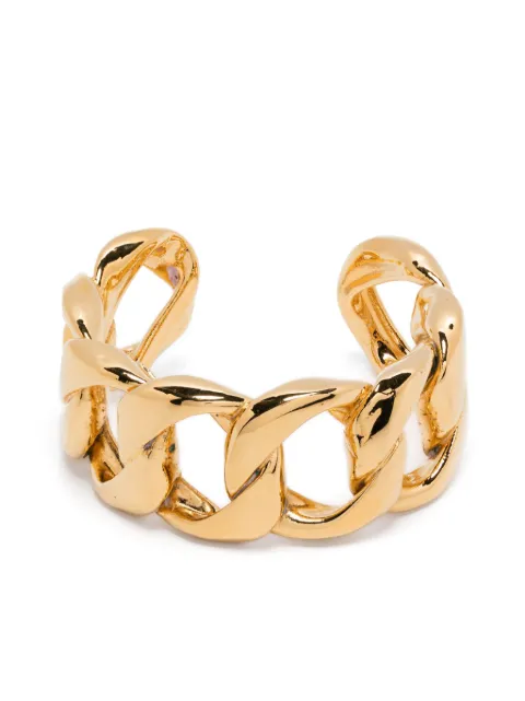 CHANEL Pre-Owned 1984s chain cuff bracelet Gold CHA1400BA