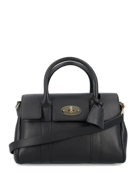 Mulberry small Bayswater leather tote bag Black HH9216205A100