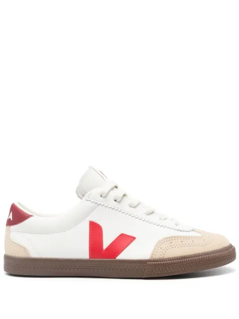 VEJA Volley suede-panelled sneakers White VO2003533