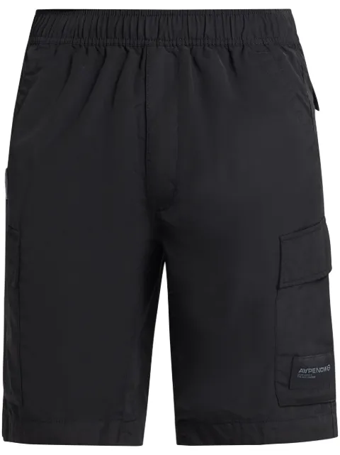 AAPE BY *A BATHING APE® slogan print bermudas Black AAPSPMA667XXM