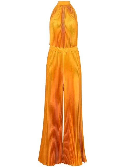L'IDÉE Cinema pleated jumpsuit Orange CINEMA