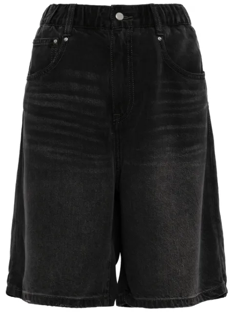 JNBY boyfriend denim shorts Black 5O4E12760