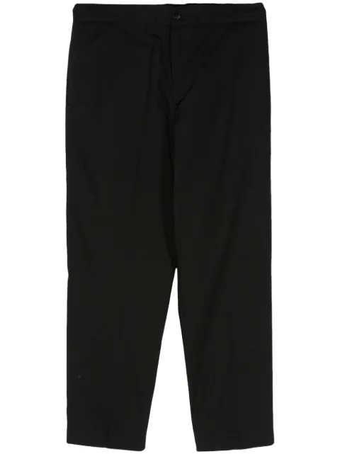 Costumein cotton tapered-leg trousers Black JEAN19BEIJING