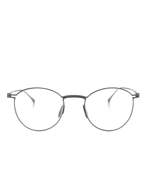 Giorgio Armani Panto round-frame glasses Grey AR5136T