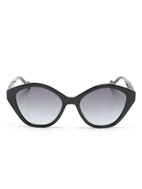 LIU JO geometric-frame sunglasses Black LJ770S