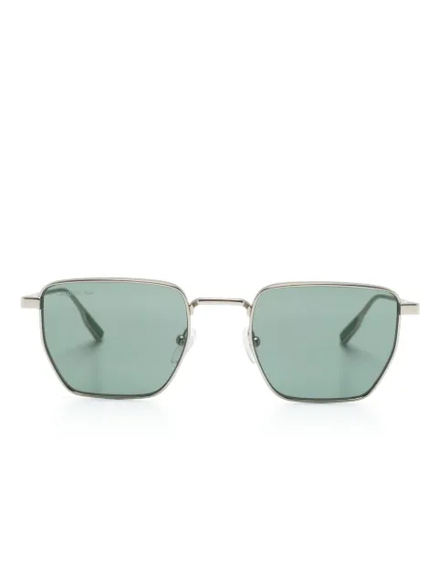 Lacoste logo-engraved geometric-frame sunglasses Grey L260S